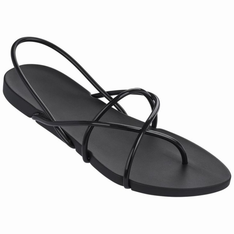 Black Women\'s Ipanema Philippe Starck Thing G Sandals | FNODXG-768