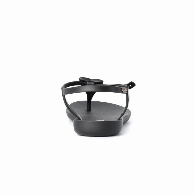 Black Women's Ipanema Ribba Sandals | XBEWIJ-634