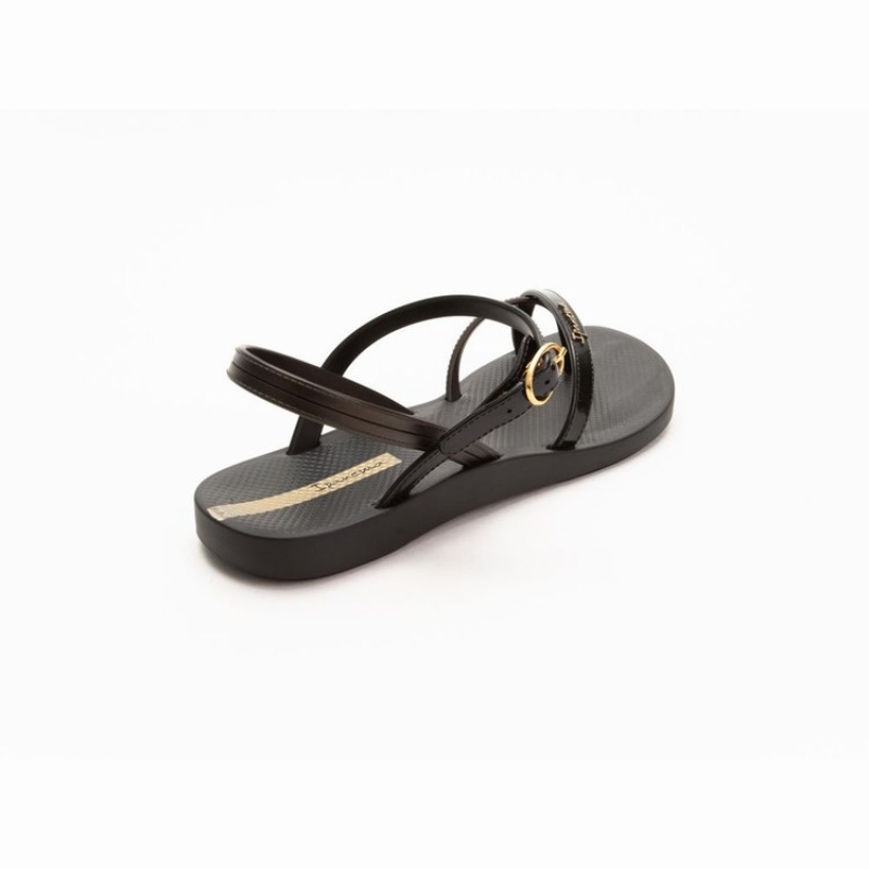 Black Women's Ipanema Suzi Sandals | BYPICE-321