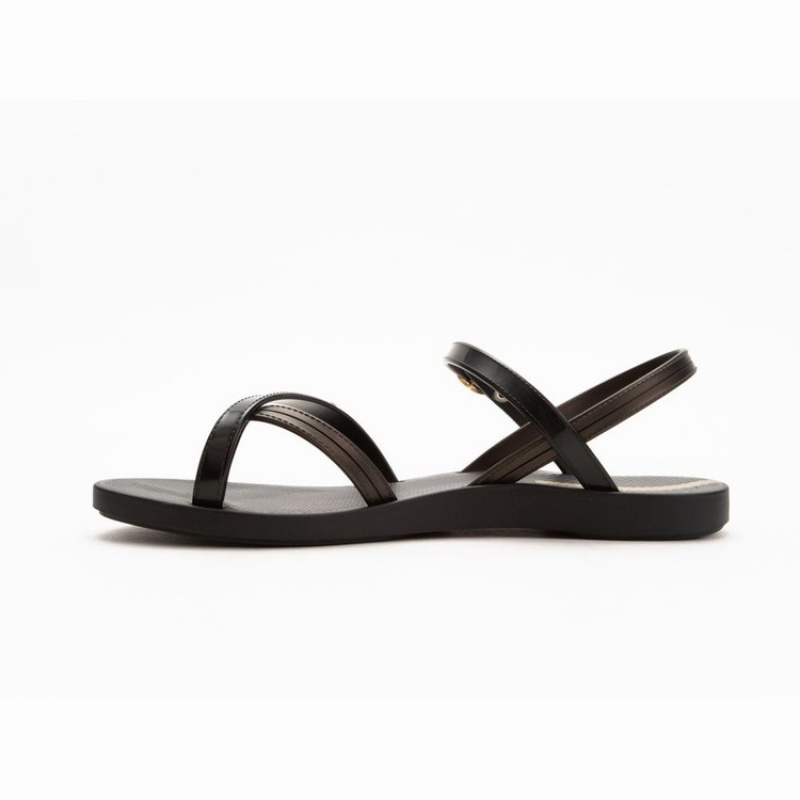 Black Women's Ipanema Suzi Sandals | BYPICE-321