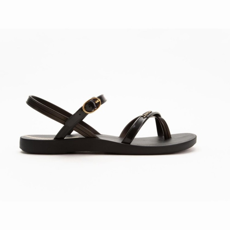 Black Women's Ipanema Suzi Sandals | BYPICE-321