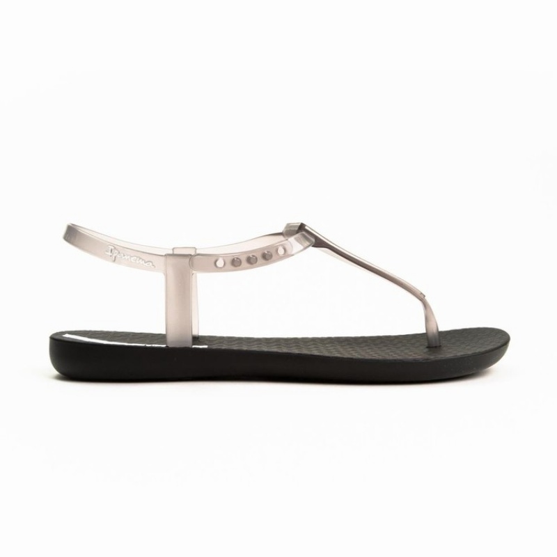 Black / Grey Women's Ipanema Stardust Sandals | ZHGVSM-705