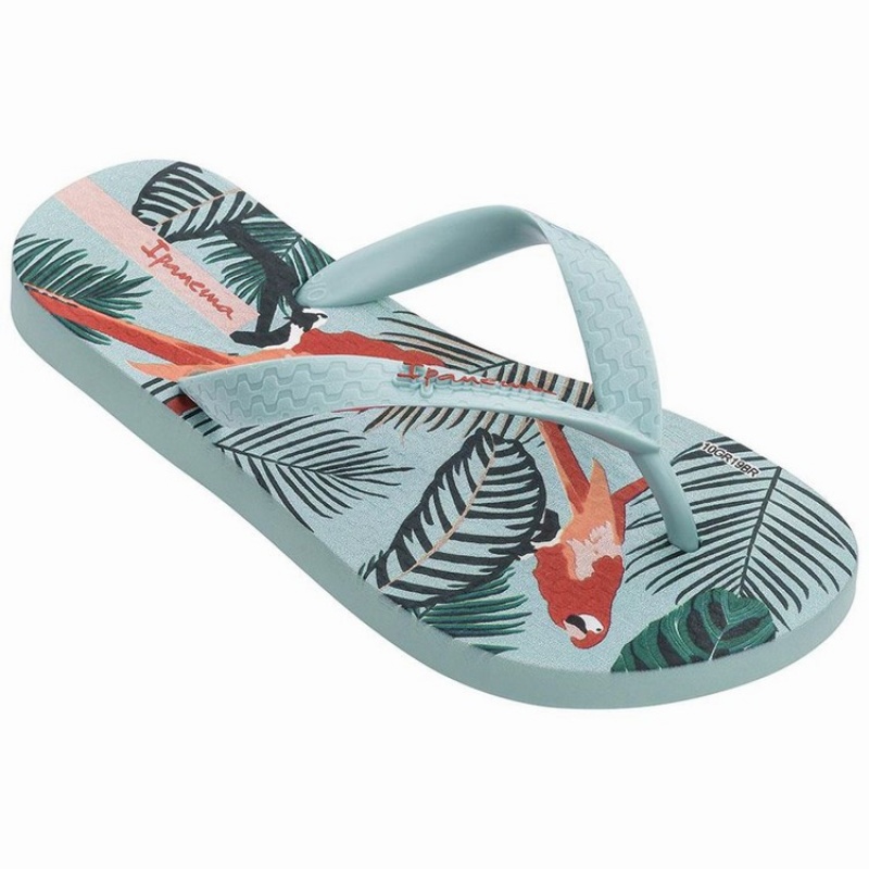 Blue Kids' Ipanema Classic VIII Flip Flops | ELRMDN-824