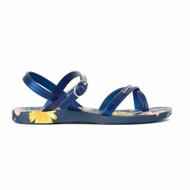 Blue Kids' Ipanema Suzi Print II Sandals | TDRJMU-561