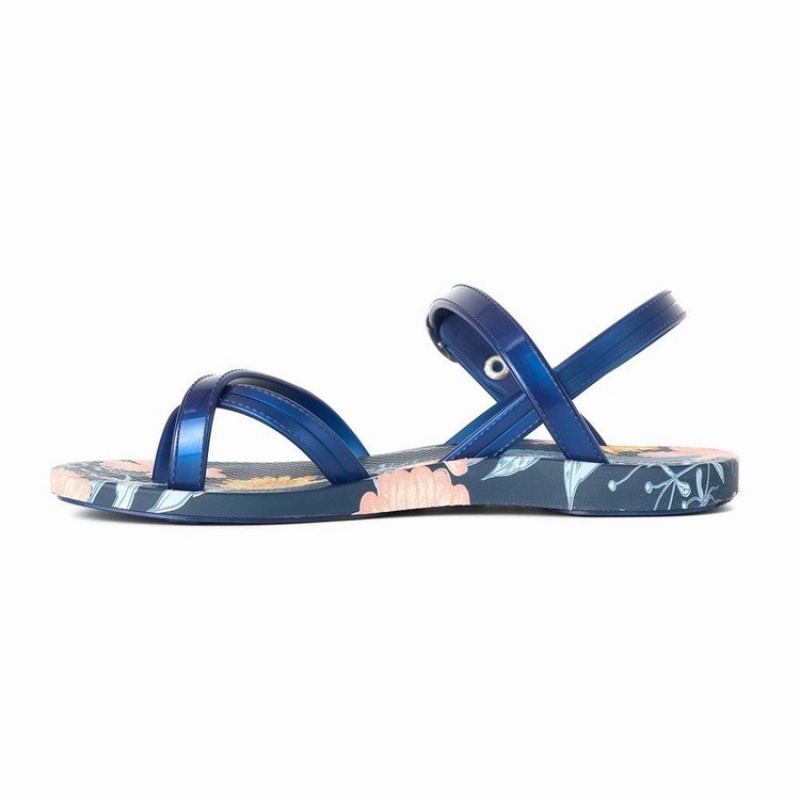 Blue Kids' Ipanema Suzi Print II Sandals | TDRJMU-561