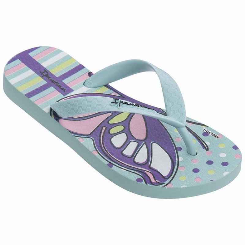 Blue Kids' Ipanema Temas XIII Flip Flops | JGTUYI-583