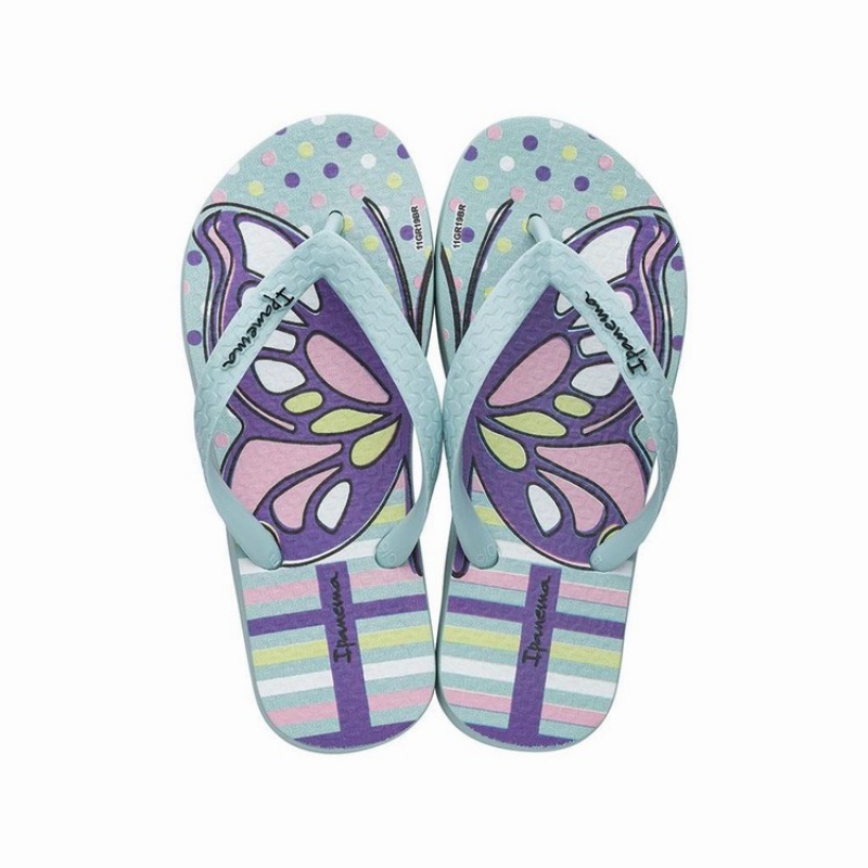 Blue Kids\' Ipanema Temas XIII Flip Flops | JGTUYI-583