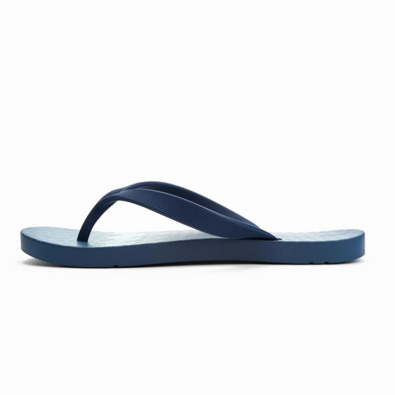 Blue Men's Ipanema Arpo Wave Flip Flops | KLRCTX-896