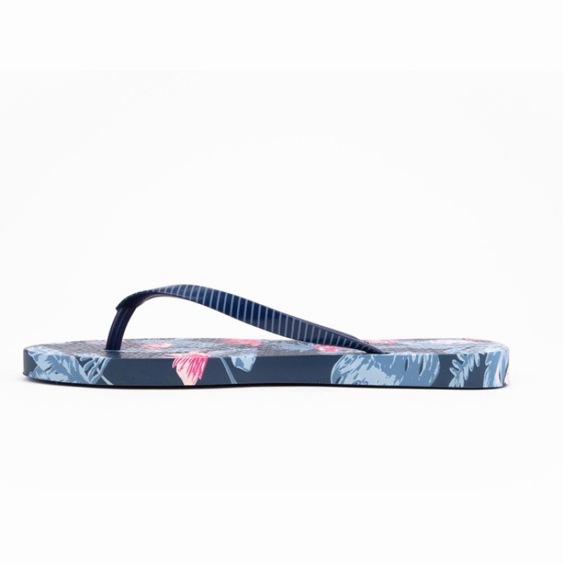 Blue Women's Ipanema Paradise Flip Flops | GTRJHO-904