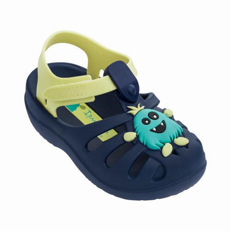 Blue / Yellow Baby Ipanema Summer VI Sandals | SNWMIL-751