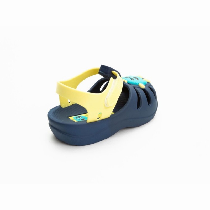 Blue / Yellow Baby Ipanema Summer VI Sandals | SNWMIL-751