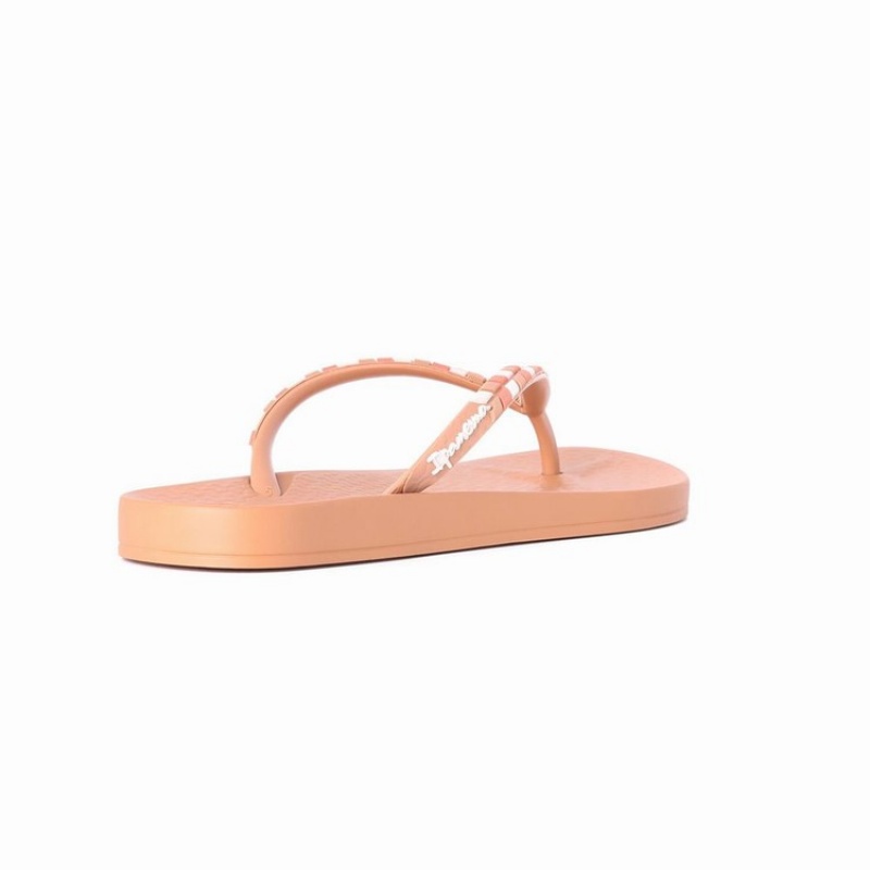 Brown Women\'s Ipanema Ana Lovely X Flip Flops | XBIKTG-478