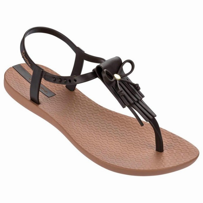 Brown Women\'s Ipanema Tassy Sandals | FXETYV-850