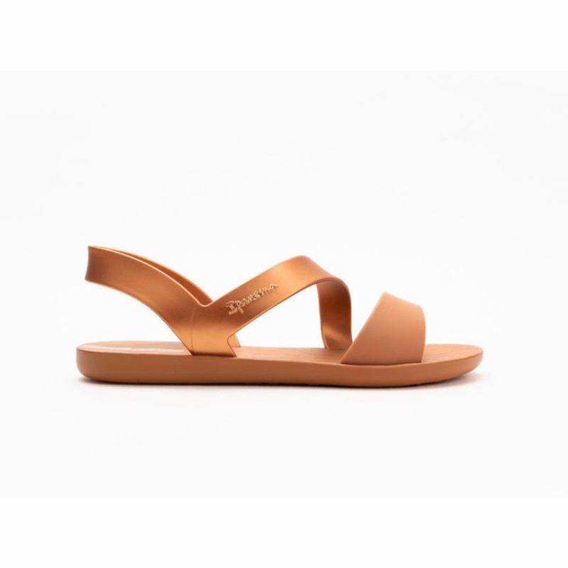 Brown Women's Ipanema Vibe Sandals | OVTGPL-124