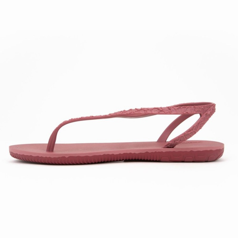 Burgundy Women's Ipanema Jo Sandals | NMTSCR-673