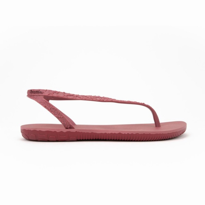 Burgundy Women's Ipanema Jo Sandals | NMTSCR-673