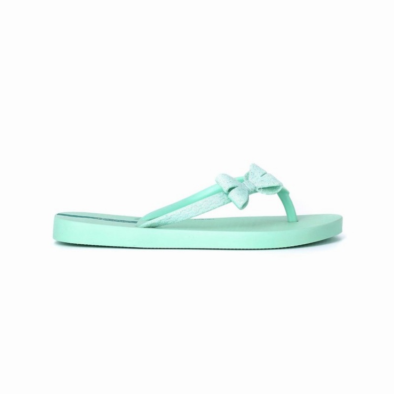 Green Kids' Ipanema Glitter IV Flip Flops | KCGUOS-257