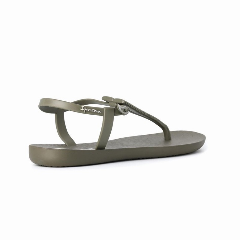 Green Women\'s Ipanema Ribba Sandals | FZTQAS-467