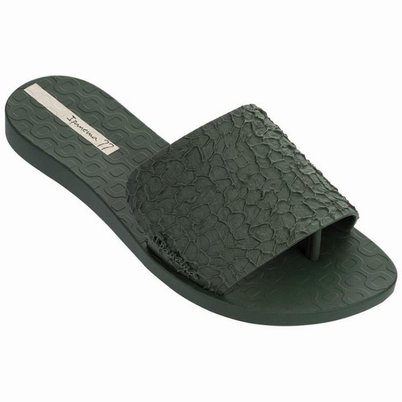 Green Women's Ipanema Skin Sandals | CMDPTK-035