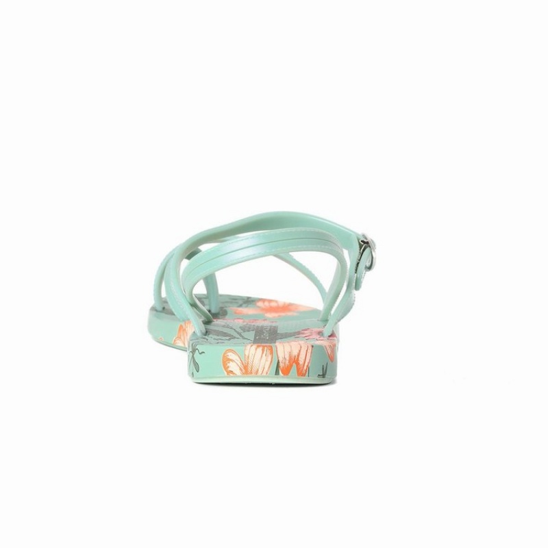 Green Women's Ipanema Suzi Print II Sandals | FIMLPY-521