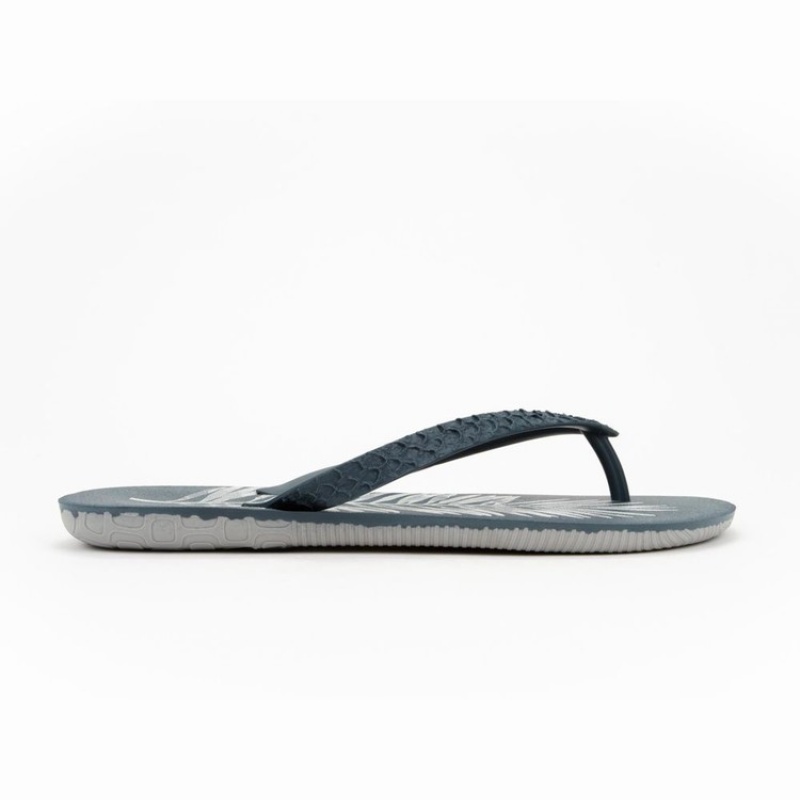 Grey Men's Ipanema RJ Flip Flops | LPKUOE-086