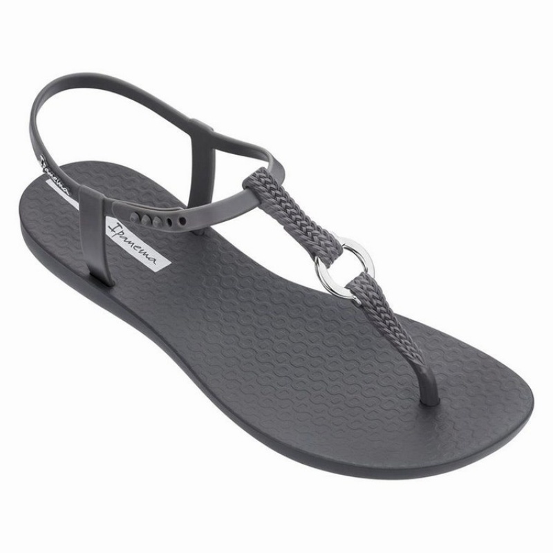 Grey Women's Ipanema Link Sandals | DNWHVE-578