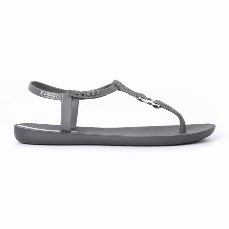 Grey Women's Ipanema Link Sandals | DNWHVE-578