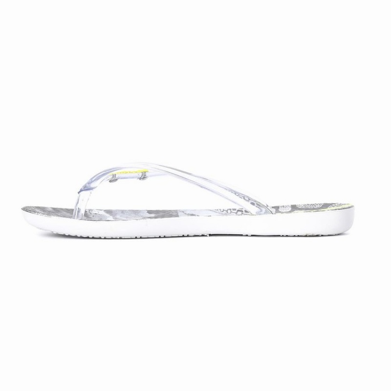 Grey Women's Ipanema Wave Natural Flip Flops | DCLBAG-294