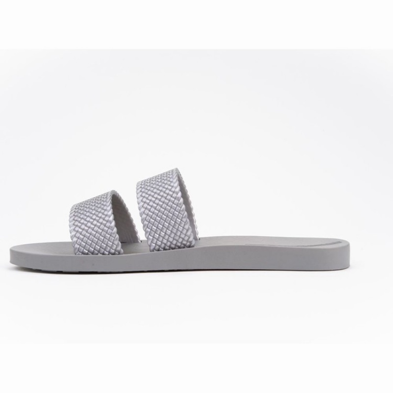 Grey / Silver Women's Ipanema City Sandals | AOBFUL-815