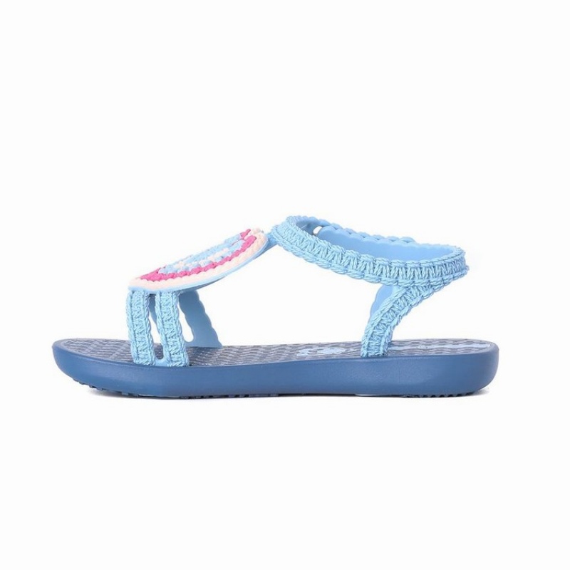 Navy / Blue / Pink Baby Ipanema Love Sandals | RZIXMF-275