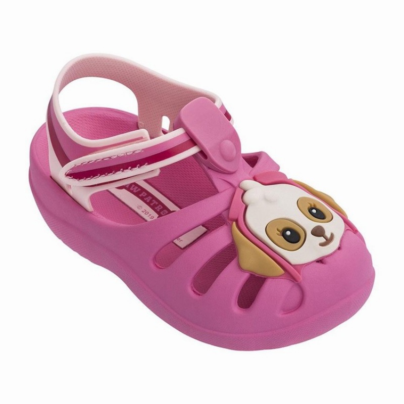 Pink Baby Ipanema Patrulha Pata Friends Sandals | LDVACS-805