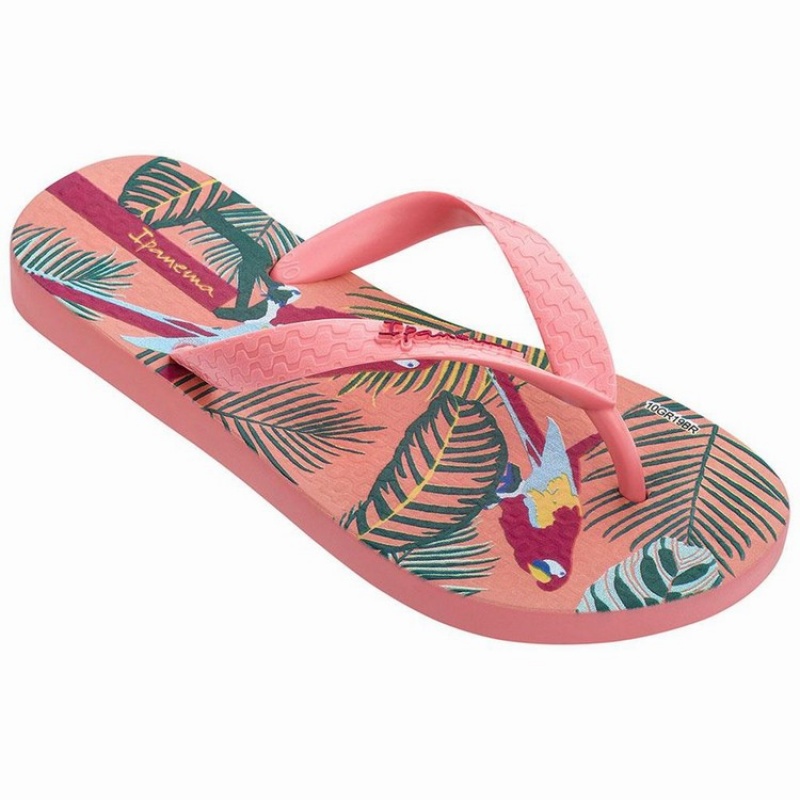 Pink Kids' Ipanema Classic VIII Flip Flops | COARKD-716