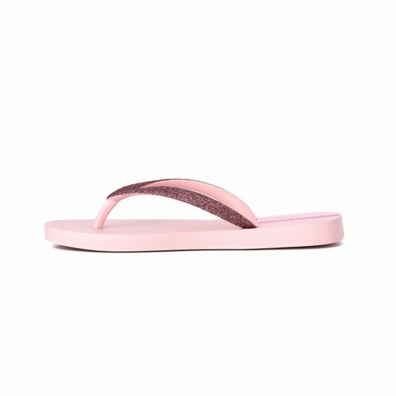 Pink Kids' Ipanema Glitter IV Flip Flops | DXERZL-964