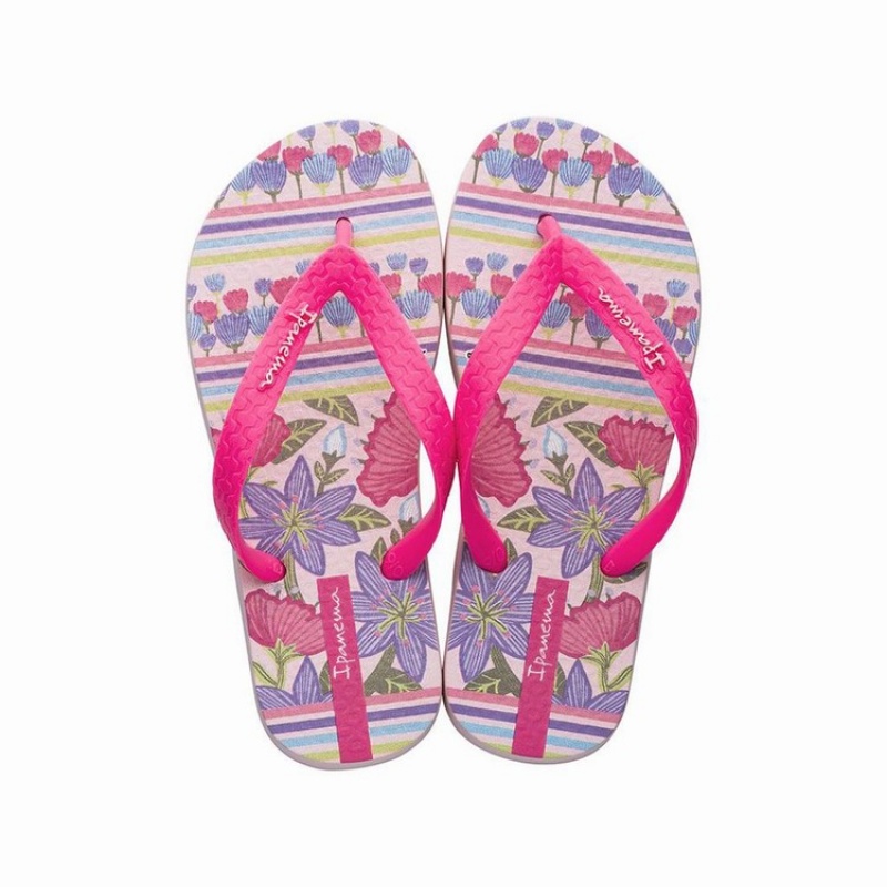 Pink Kids' Ipanema Temas XIII Flip Flops | EVMYOS-728