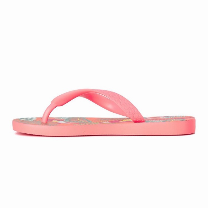 Pink Kids' Ipanema Tropics Flip Flops | ESHKLW-375