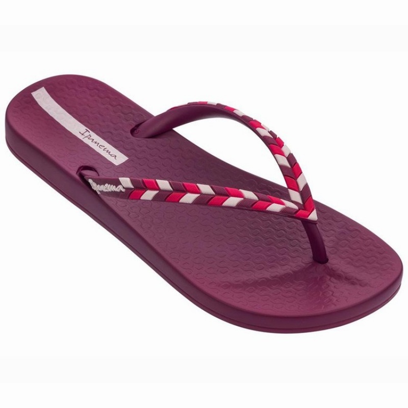 Pink Women's Ipanema Ana Lovely X Flip Flops | XTRFVO-967