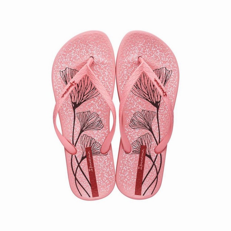 Pink Women's Ipanema Anatomic Temas XI Flip Flops | GYVLSX-387