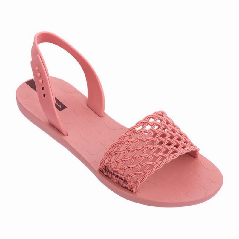 Pink Women's Ipanema Breezy Sandals | DTFGMZ-298