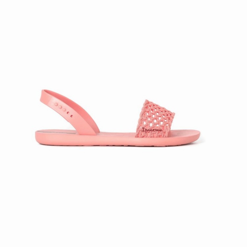 Pink Women's Ipanema Breezy Sandals | DTFGMZ-298