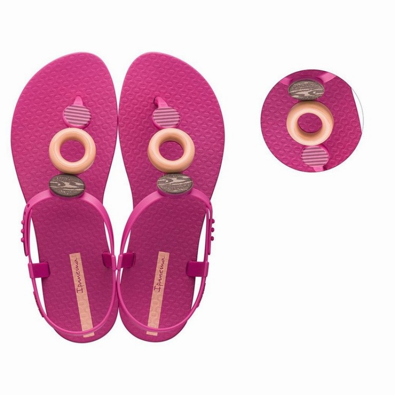 Pink Women\'s Ipanema Class Modern Sandals | VYXUHF-942