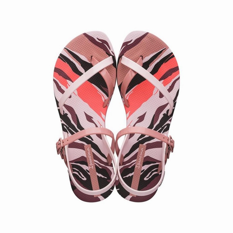 Pink Women's Ipanema Fashion IX Sandals | BWZHKE-106