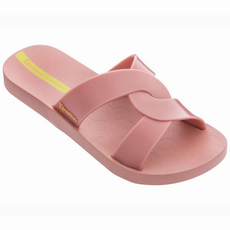 Pink Women\'s Ipanema Feel Slides | GMZYKE-950