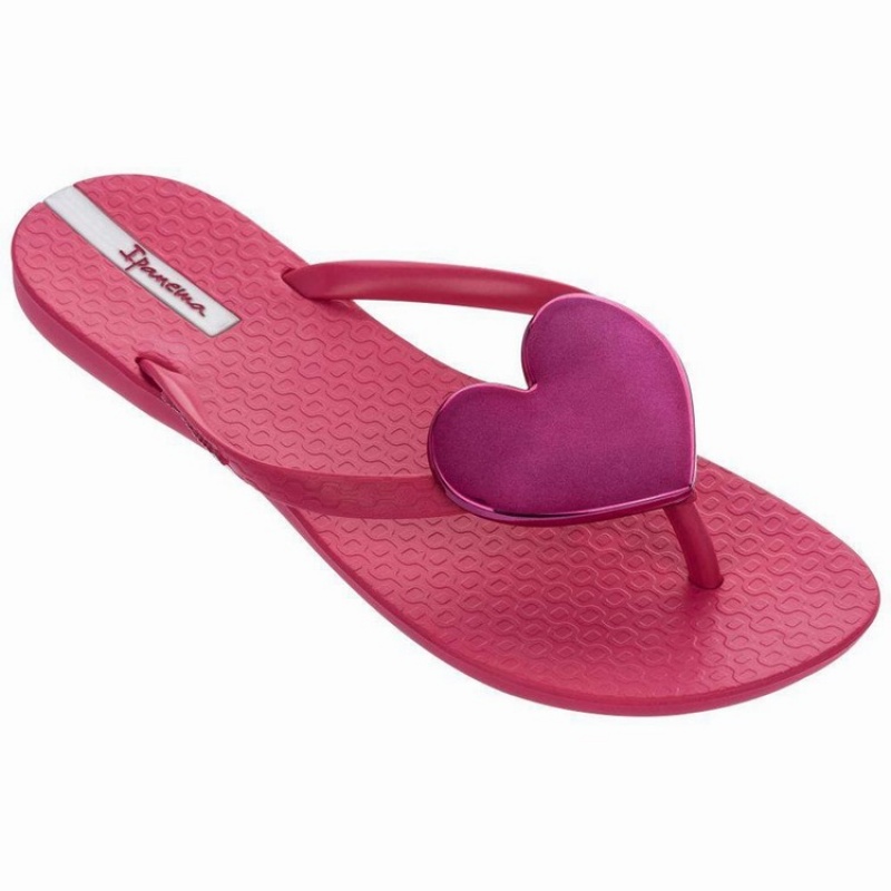 Pink Women\'s Ipanema Maxi Fashion II Flip Flops | YMFPWL-415