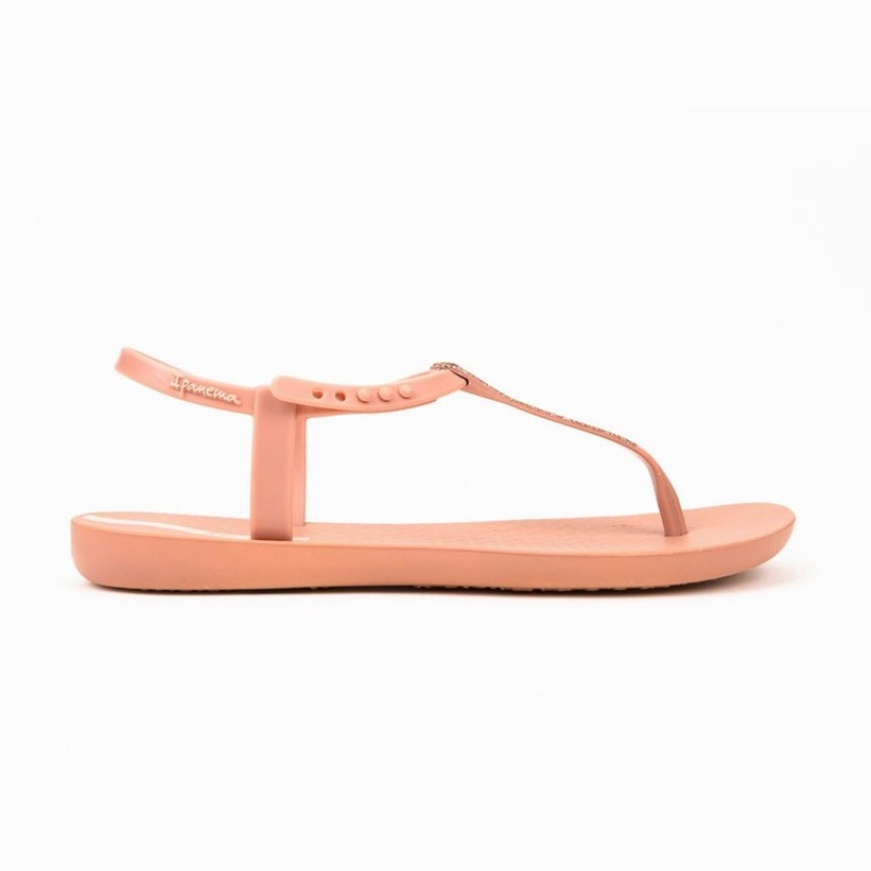 Pink Women's Ipanema Shimmer Sandals | NYUXFE-546