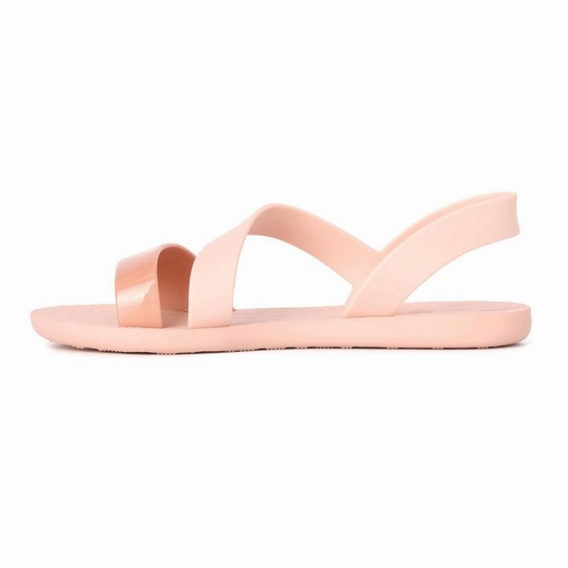 Pink Women's Ipanema Vibe Sandals | XAWPJC-128