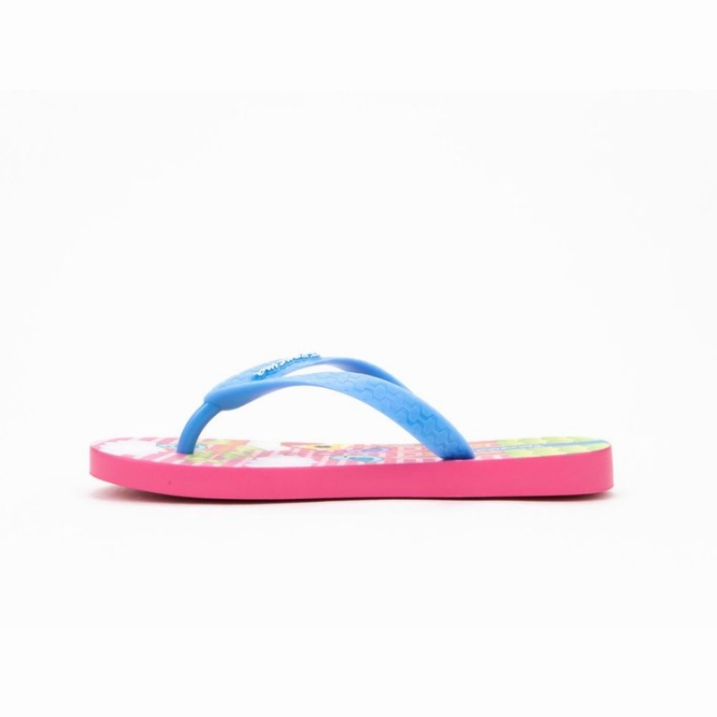 Pink / Blue Kids' Ipanema Fun V Flip Flops | WELOGT-523