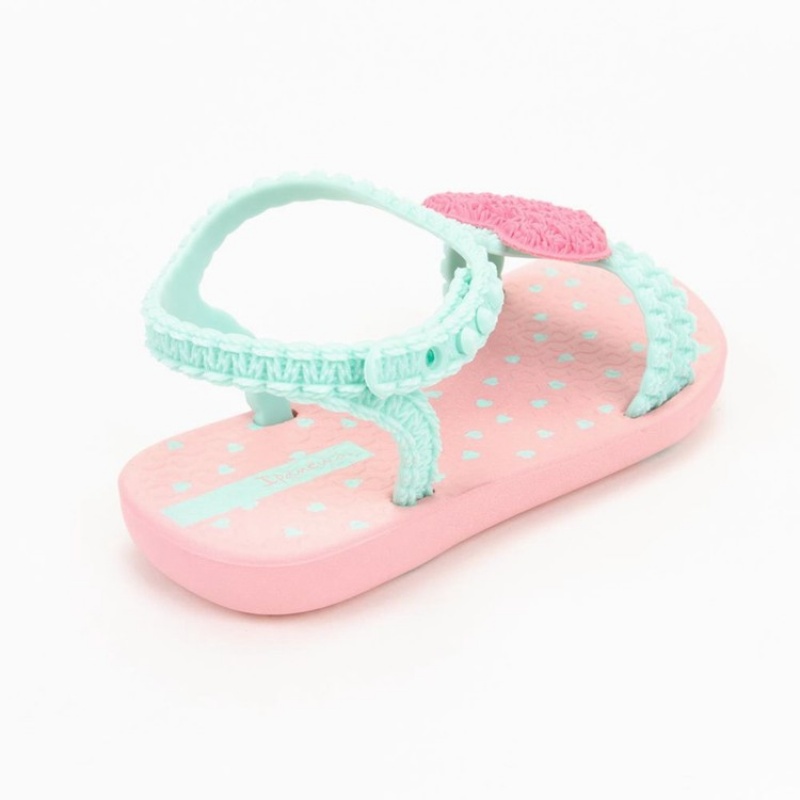 Pink / Green Baby Ipanema My First Sandals | SMFYEX-268