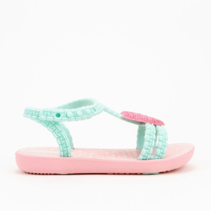 Pink / Green Baby Ipanema My First Sandals | SMFYEX-268