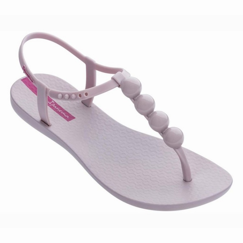 Purple Women\'s Ipanema Pearl Sandals | VAMFYH-235