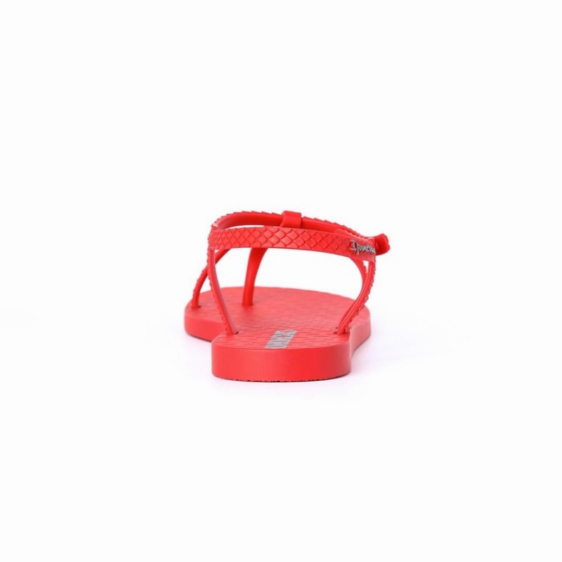 Red Women's Ipanema Aphrodite Sandals | VIBKSL-675